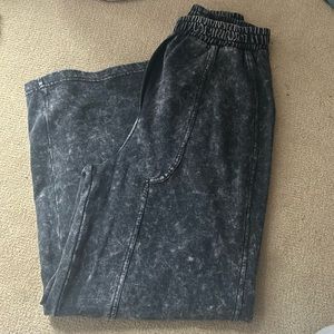 Zara acid wash sweat pants